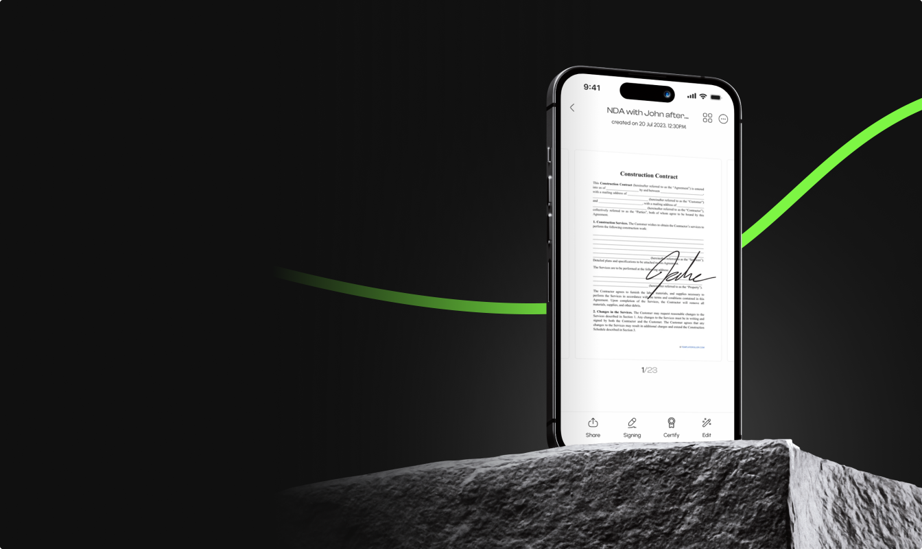 e-signatures