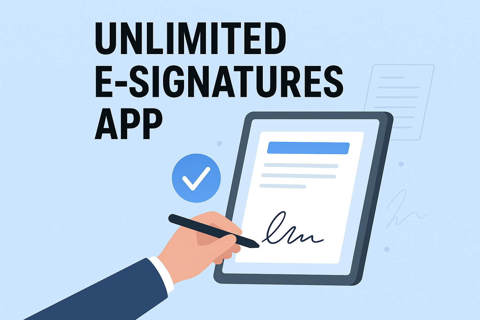 unlimited e-signatures App
